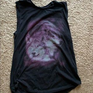 Cotton on wolf tank